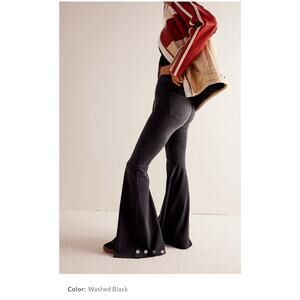 Free People We The Free Just Float On Flare Jeans Rodeo Boho Western Style 27